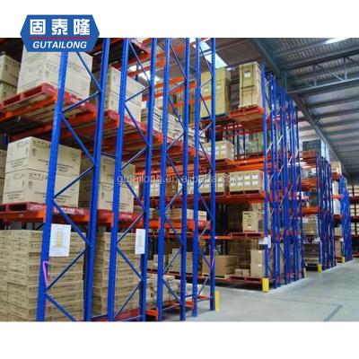 China Corrosion Protection Factory Sale Customized Warehouse Shelving Pallet Rack System Selective Warehouse Storage Racking for sale