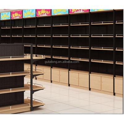 China Beauty General Store Double Sided Racks Supplies Store Store Shelving Equipment for sale