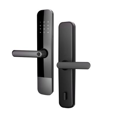 China 38-120mm Best Selling Tuya APP Smart Door Lock For Home Security Electronic Door Lock Fingerprint Office for sale