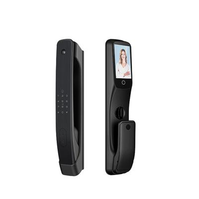 China Durable High Safety Wholesale Of New Features Automatic smart 3d face recognition smart door fingerprint wifi networking lock With Popular Discount for sale