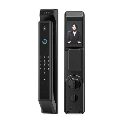 China TT Version KDG New 3D Face Recognition Smart Lock Fingerprint/Password/Card/Key/Mobile Phone/3D Face Recognition Smart Lock for sale