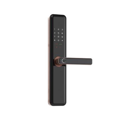 China Office Hotel Apartment Home Popular Products Smart home fingerprint door lock remote phone app password unlock aluminum alloy door lock for sale