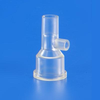 China Professional Hemodialysis Production Pump Connector Pt2 With Side-hole Transparent Medical Pump Connector for sale