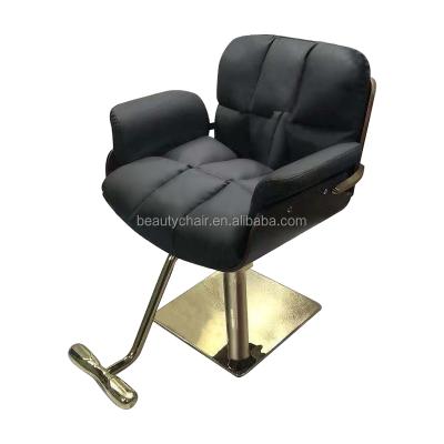 China Chinese Rose Gold Can Be Customized Cheapest Hair Cutting Chair Barber Chair For Barber Shop for sale