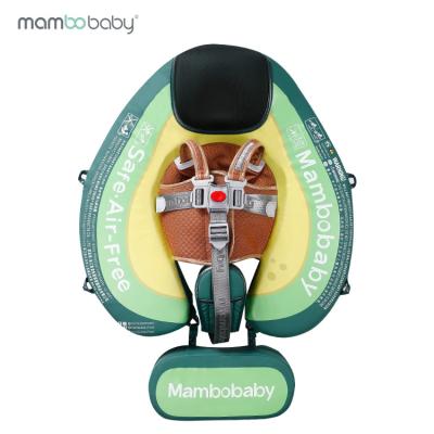 China Child Mambobaby Amazon Hot Selling Non Inflatable Avocado Baby Float With Canopy Baby Swim Float Baby Toys for sale