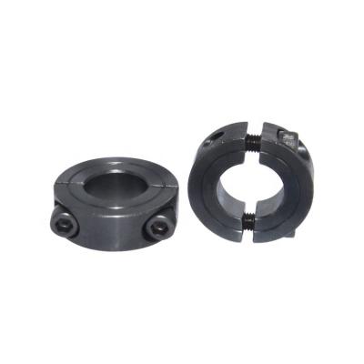 중국 OEM Carbon Steel Aluminum Shaft Collar Prevention Solid Set Screw Shaft Collar 2 Piece 판매용