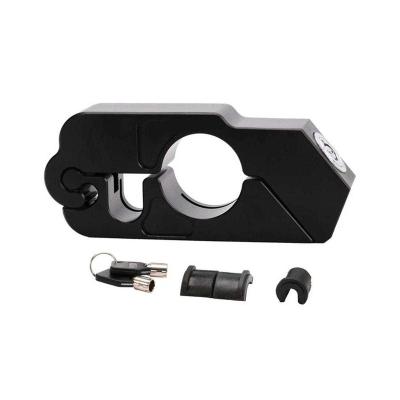 중국 Aluminum Alloy CNC Motorcycle Lock Handle Throttle Grip Security Lock with 2 Keys for ATV 판매용