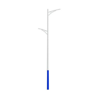 China Sufficient Running Square Lamp Posts And Decorative Steel Post Street Light for sale