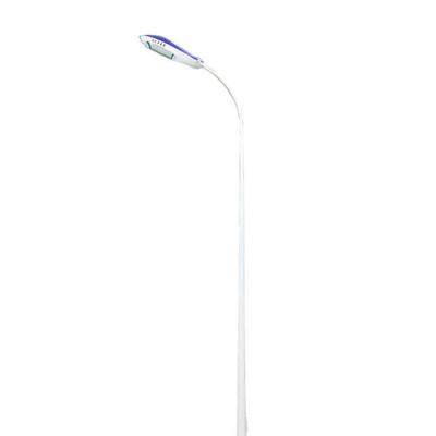 China Strong Supply 6/7/8/10/12M Square Post Lamp Single Arm Solar Street Light Pole en venta