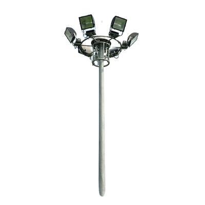 China Outdoor LANDSCAPE LED High Power Lifting Fixed 15m 20m 25m 30m High Mast Lamp For Square en venta