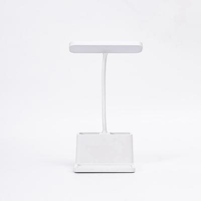 China New Type Modern Selling White Office Desk Lamp Multi-Function Pen Holder Modern Sink Lamp for sale