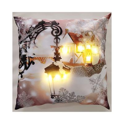 China With LED Inside Factory Supply Modern Style Pillow Case Cushion With For Home Decoration for sale