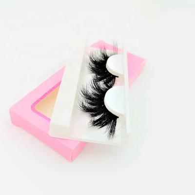 China Super Length Seller Of Full Volume 6D Magic Eyelashes MQ01 100% Real 25mm Mink Fur Eyelashes Soft Queen for sale