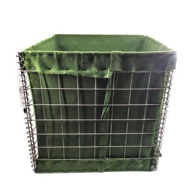 China Gabions Factory Anping Customized Hesco Barrier Stronghold Welded Explosion Proof Gabion Box Wall for sale