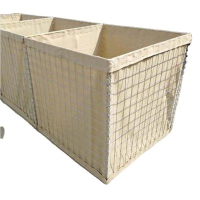 China Collapsible Gabions Easy To Fix Military Hesco Sand Defense Wall In A Variety Of Sizes for sale