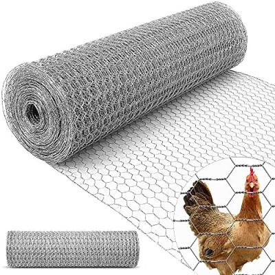 China Strong Factory Price Supply 16 Gauge Galvanized Wire 1 Inch Mesh Opening Hexagonal Wire Netting For Paddle And Deck Tennis Fence for sale