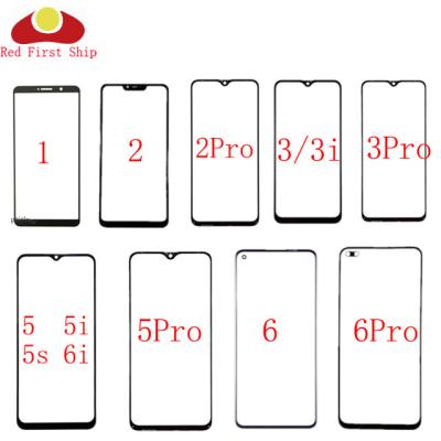 China Replacement Front Glass Panel For Oppo Realme 1 2 2Pro 3 3i 3 pro 5 5i 5s 6i 6 6 pro Touch Screen Panel Front Outer Lens LCD Display Glasses With OCA for sale