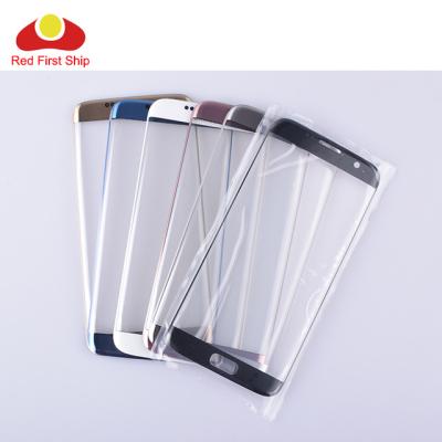 China Wholesale For Replacement Front Glass Panel For Samsung Galaxy S6 Edge Plus S7 Edge Touch Screen Panel Front Outer Lens LCD Glass Replacement for sale