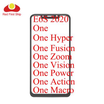 China For Motorola Moto One Zoom Hyper Power Macro Fusion Vision Action Touch Screen Panel For Moto E6S Front Outer Glass Lens For 2020 One E6S Action Macro Fusion Vision Hyper Power for sale