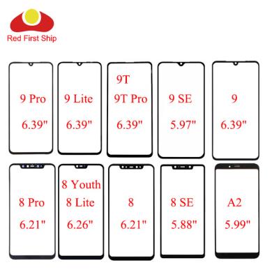 China Replacement Front Glass Panel For Xiaomi MI 9 8 Lite pro A2 Se 9T Touch Screen Front Outer Lens LCD Display Glass With OCA Glue Film Replacement for sale