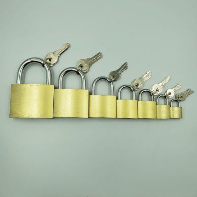 China Brass Iron 32mm Solid Color Painted High Quality Security Iron Top Padlock for sale