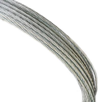 China MANUFACTURING Hot Selling 1x7 Diameter ASTM A475 High Tensile Galvanized 7 wire 0.33mm 12.7mm Unbonded PC Steel Strand for sale