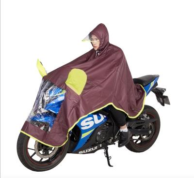 China Waterproof Windproof Hot Selling Full Body Rainstorm Prevention Women's Men's Motorcycle Riding Knitted Motorcycle Poncho for sale