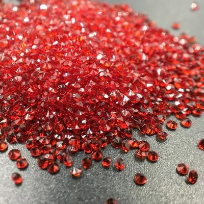 China Flatback CY Quality Pointback Loose Crystal 1.2mm Siam Pixie Dust Wholesale 5A Small for sale