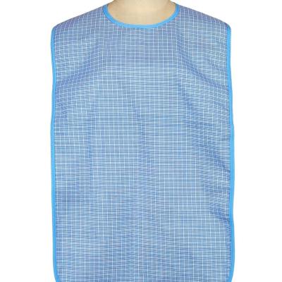 China Sustainable Waterproof Design Needle Punched Cotton Adult Bib for sale