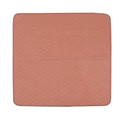 China Waterproof Water Resistant 105x105cm Baby Changing Changing Mat Covers Reusable Baby Diaper Pads for sale