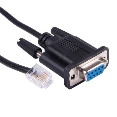 China Sevo Drive or Leadshine Serial Driver Communication Cable RJ11 RJ12 6P6C Console Cable USB RS232 Pitch Serial Male to DB9 RJ12 Cable for Drive Leadshine Pitch Communication for sale