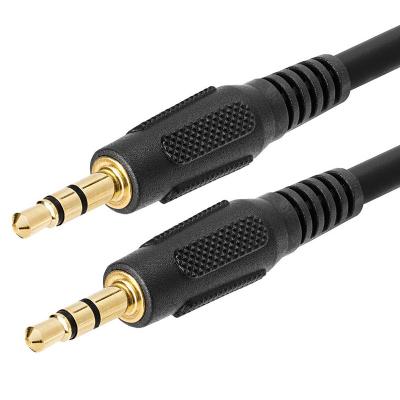 China aux cable 3.5mm Plug Car 1m 3.5mm Pi Jack Auxiliary 3Pole Male Stereo Audio Cord For Home Phone MP3 Speaker Car Earphone Stereos for sale