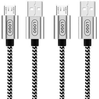 China Aluminum Alloy / Nylon Braid / Durable SR 3 In 1 Ft 0.2M Micro Data Cable USB C Cable For Mobile Phone for sale