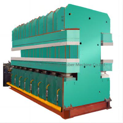 Cina Customized Plate Tyre Tread Vulcanizing Plant / Tyre Retreading Repairing Machine in vendita