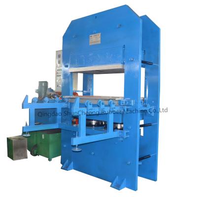 Китай Hydraulic Rubber Powder Solid Tyre Moulding Curing Press Machine продается