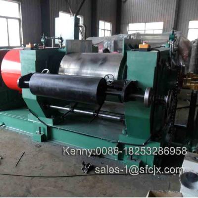 China Xkj-480 Teruggewonnen Rubbermachine, Rubberraffinagemolen 500 Kg per Uur Te koop