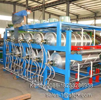 China Stainless Steel Rubber Batch Off Cooler for sale