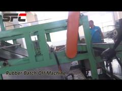 Automatic Rubber Batch Off Machine Cooling Safe Efficient Flexible Design