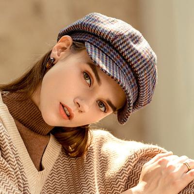 China European and American Style ZG Hats Beret Hats Cap Cotton Linen Breathable Women Girls Plain Gift Custom Ladies Ready to Ship for sale