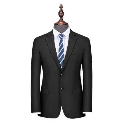 China Original Anti Wrinkle Manufacturer Black Suit Jacket Mens Blazer Jacket Blazers For Men With 1pc for sale