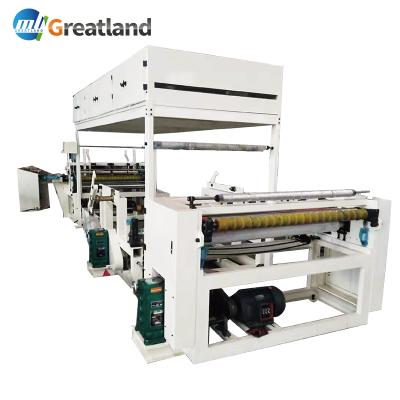 China Hotels Automatic Neck Paper Machine Making Neck Strips Roll For Hairdressing Crepe Paper For Hairdresser Rewinding Machine Cutting Machine for sale