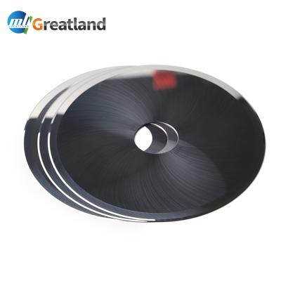 China Factory Greatland Knife Cutter Blade Of Cloth Log Saw Blade With Automatic Roll Toilet Paper Cutting Machine for sale