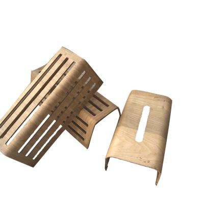 China Eco-friendly Bent Wood Rocking Chair New Style Chair Parts Plywood Cafe Chair Parts for sale