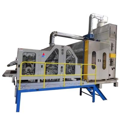 China Modern Design Technicals AUTOMATIC Nonwoven Carding Machine , Wool Carding Machine Plain Carpet Making Machine# for sale