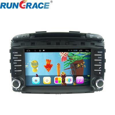 China GPS Rungrace Android 8 inch car radio for Sorento RL-470AGDR for sale