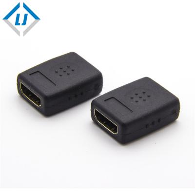 China Connecting full gold 1080P 24k hdmi female to 4k hdmi female for sale