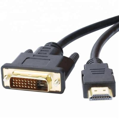 China High Quality Speaker Male To Male HDMI To DVI Cable With Ethernet for sale