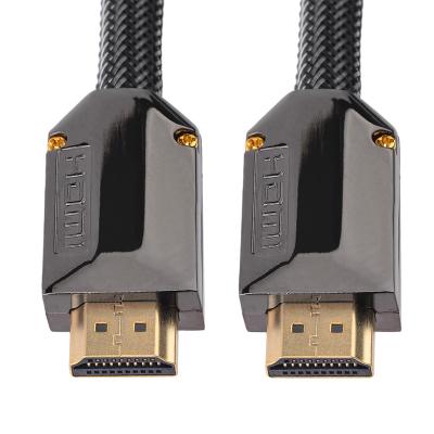 China Car 8K 3D HDMI Cable 1m 1.8m 2m Gold Plated Video 3mHDMI 3840p 2160p 24K Video for sale