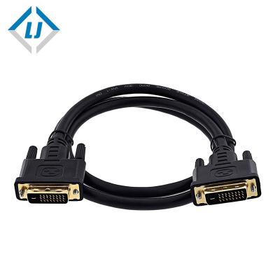 China gold plated dvi 24+1 pin dvi-d male speaker 8K 60hz multimedia to male cable for sale for sale