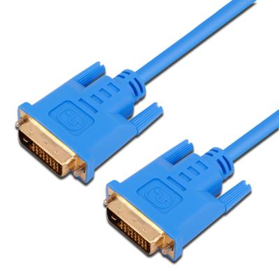 China 8K*4K*2K 2160P 3D Speaker High Speed ​​DVI to DVI Cable for 3D 1920p USD for Computer HDTV ps3 DVD Blue for sale